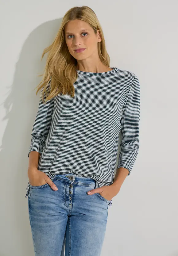 CECIL Shirt mit Struktur