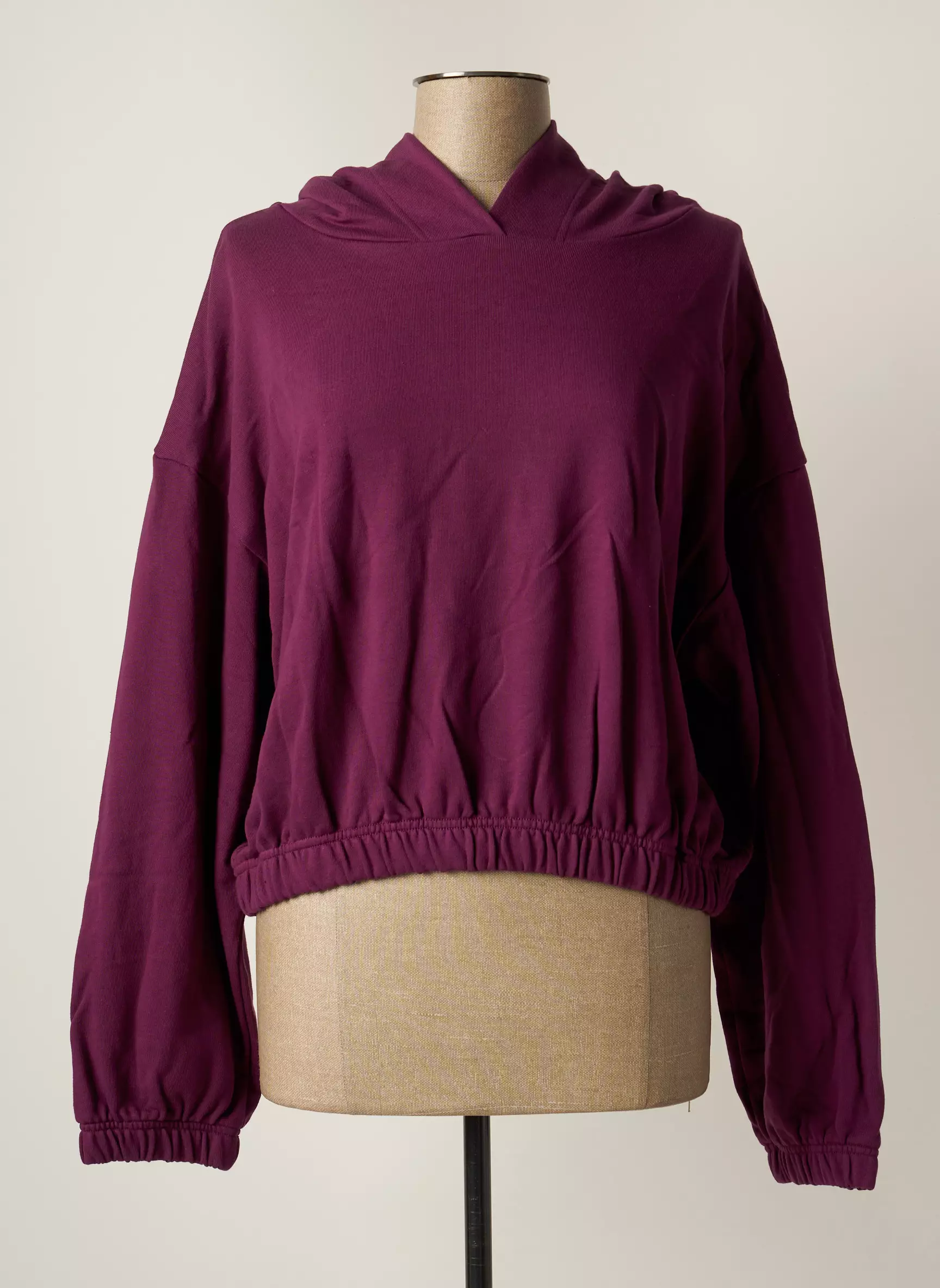 Kappa Sweat Capuche Femme couleur violet