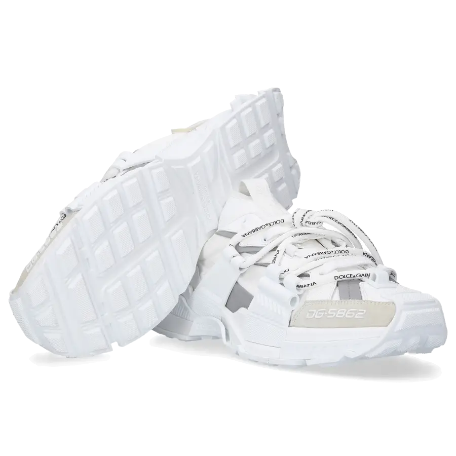Dolce & Gabbana - Sneaker low BASSA Mesh - weiß