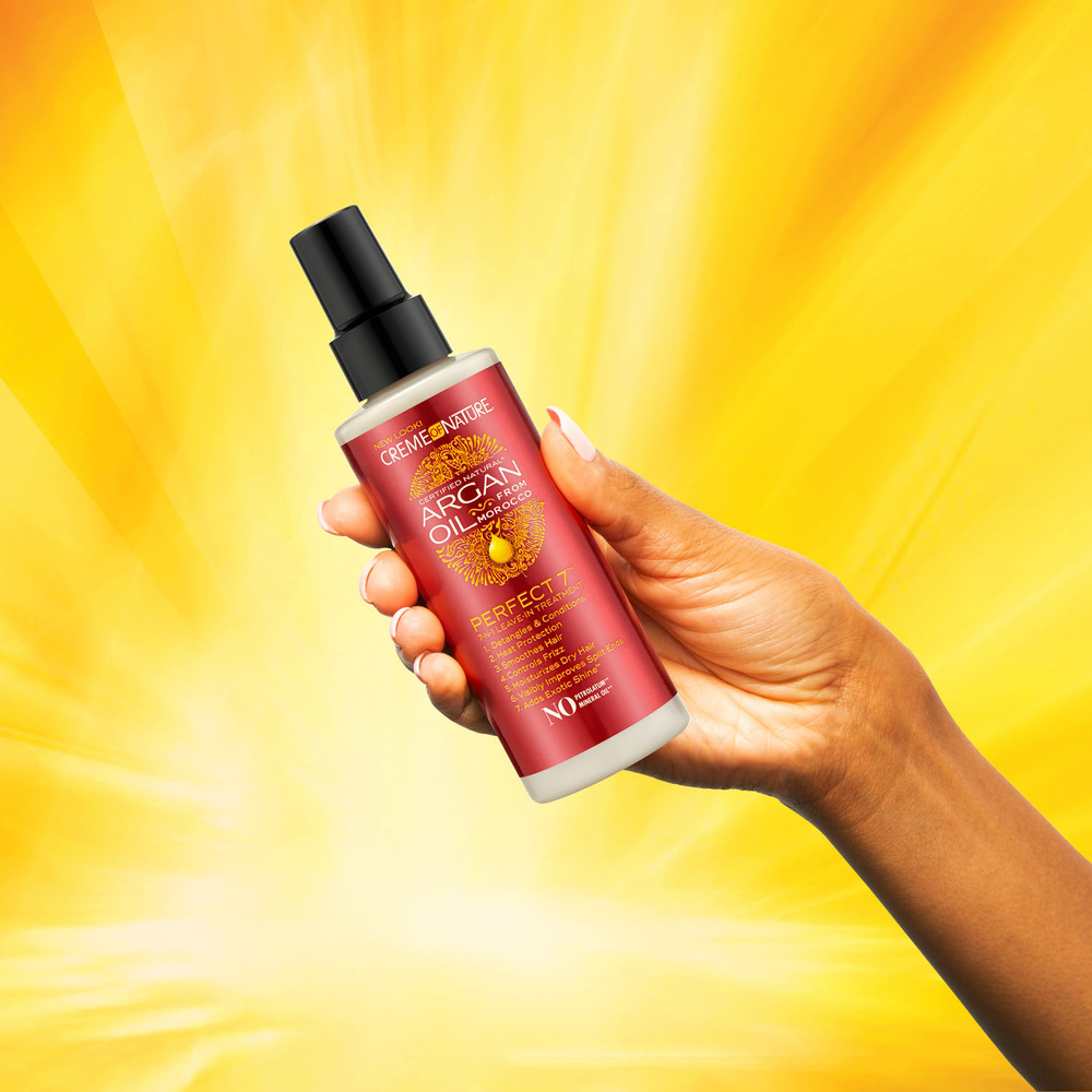 creme of nature SOIN PERFECT 7 - HUILE D'ARGAN DU MAROC SOIN