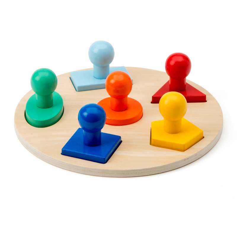 Jeu de formes géométriques et couleurs Oxybul