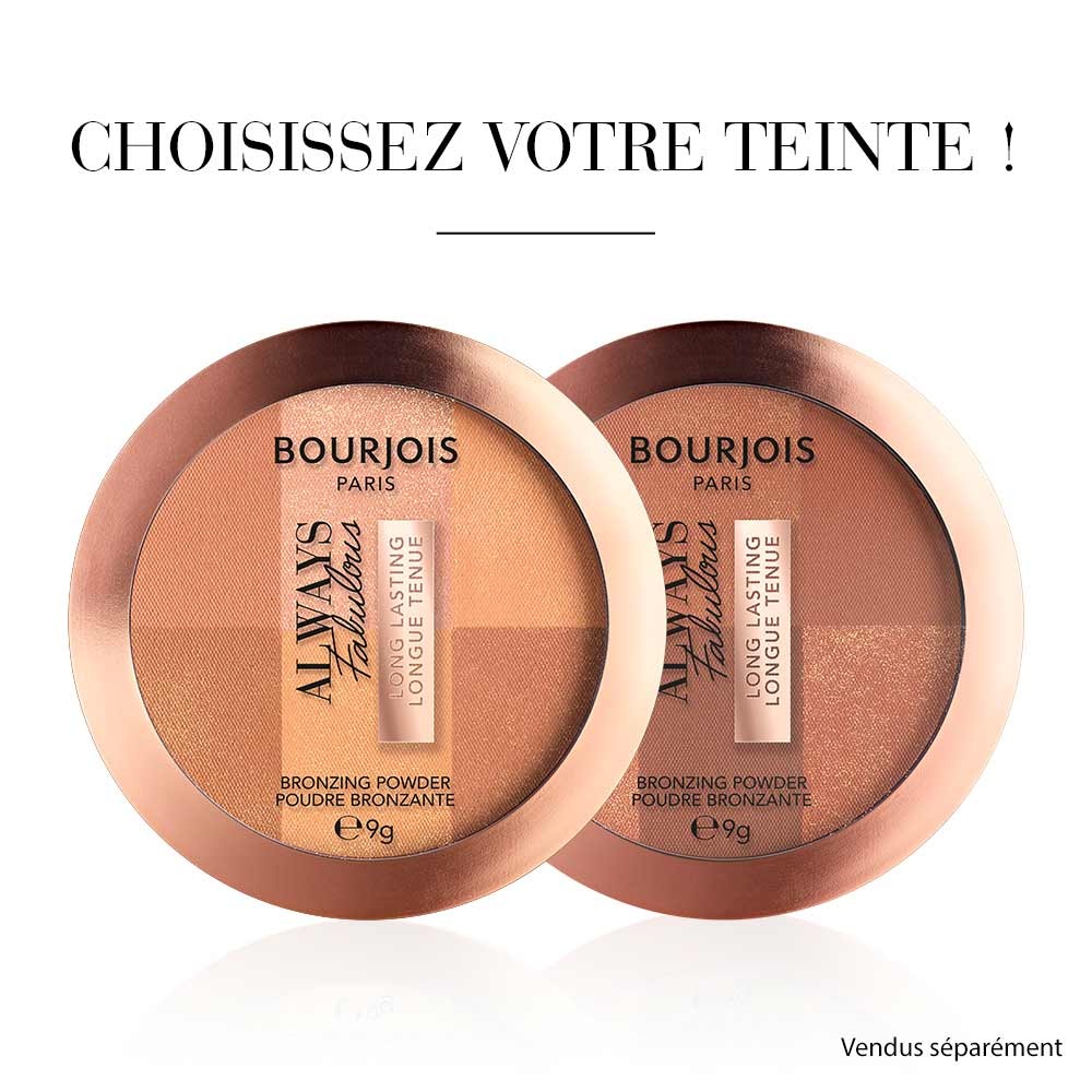 Bourjois ALWAYS FABULOUS Poudre bronzante