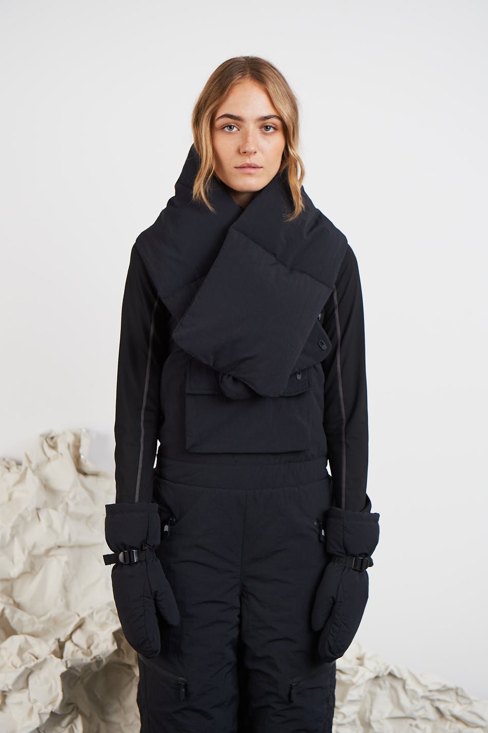 Lab re down scarf