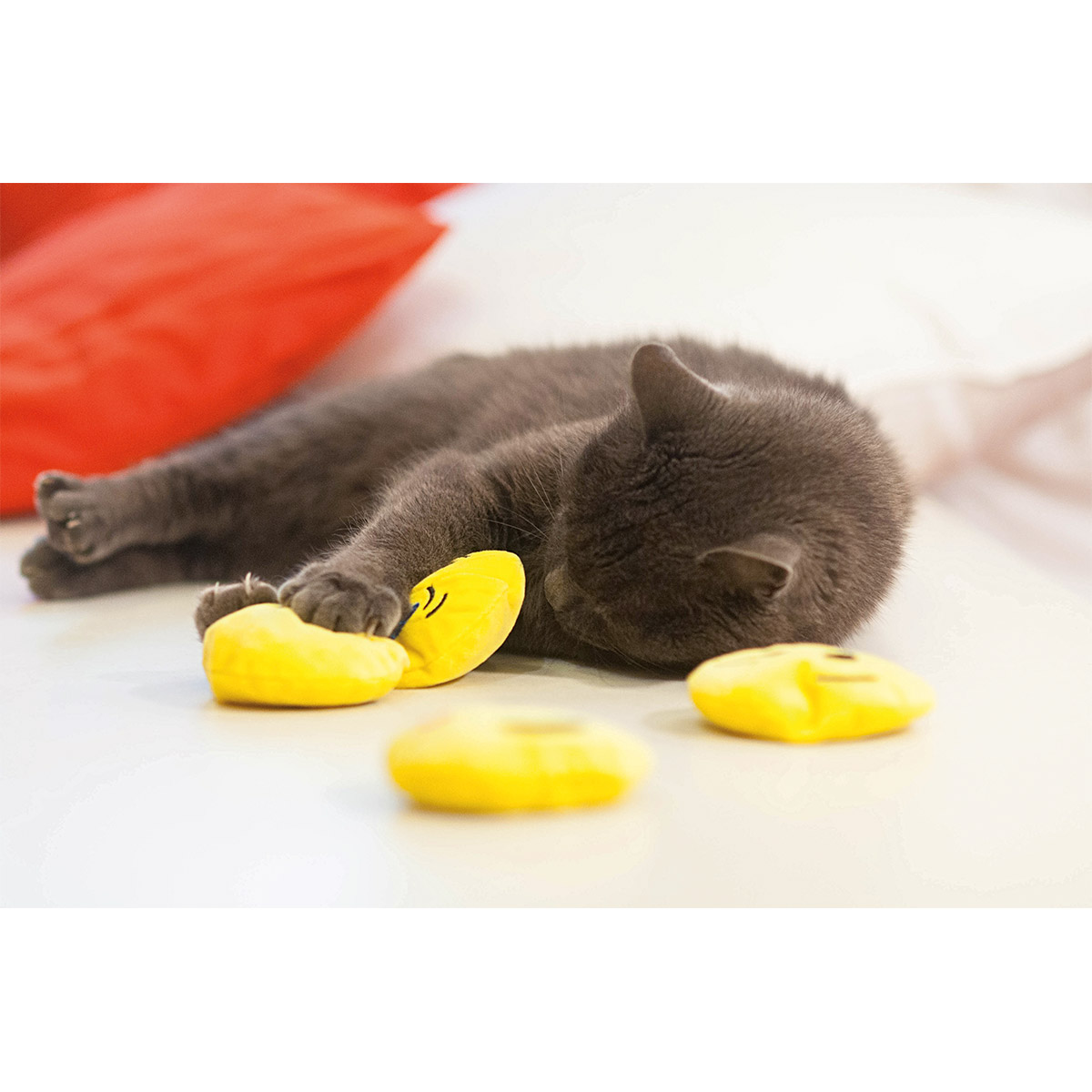 Aumüller Katzenspielkissen Emojis, 2er Set kaufen