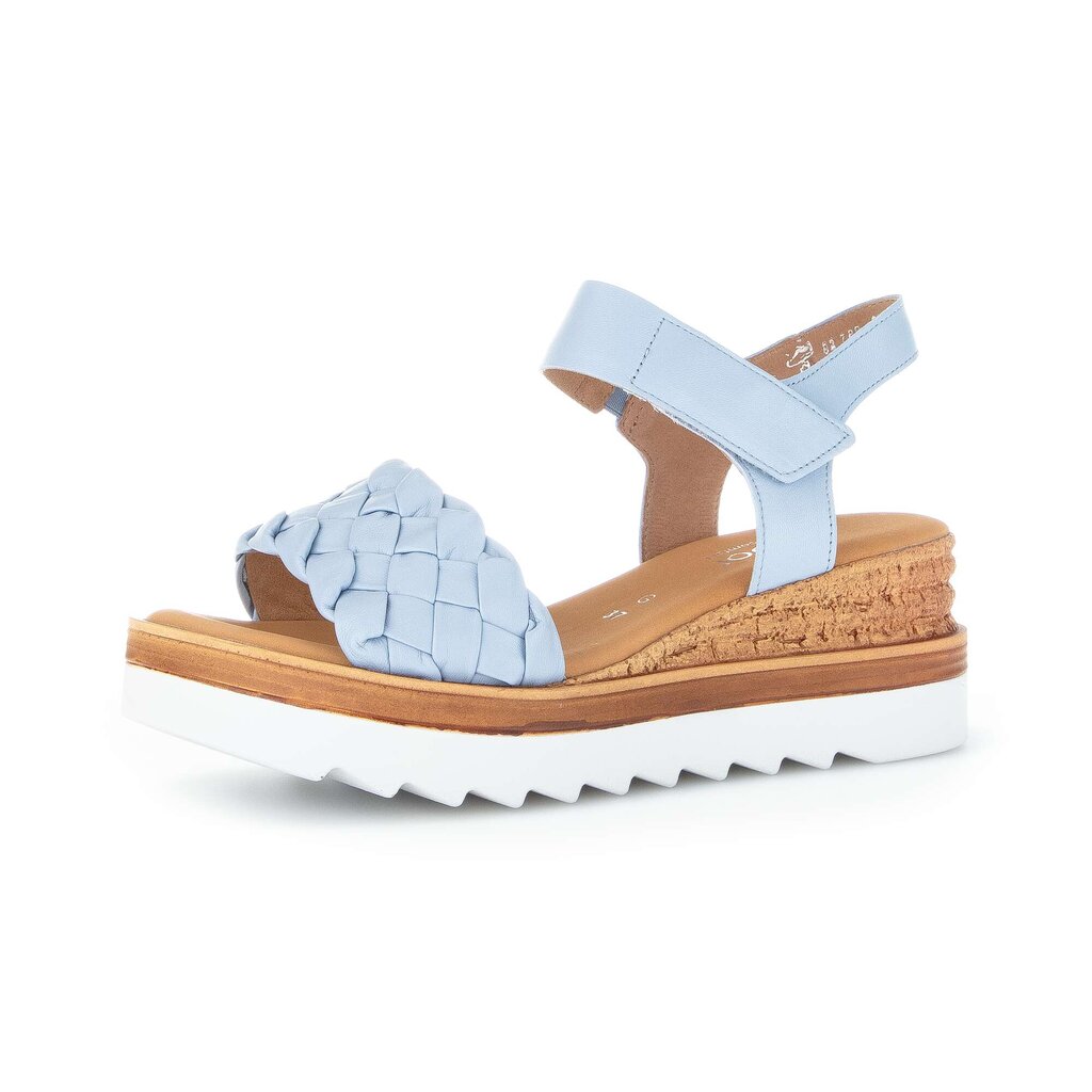 Gabor comfort Keilsandalette blau