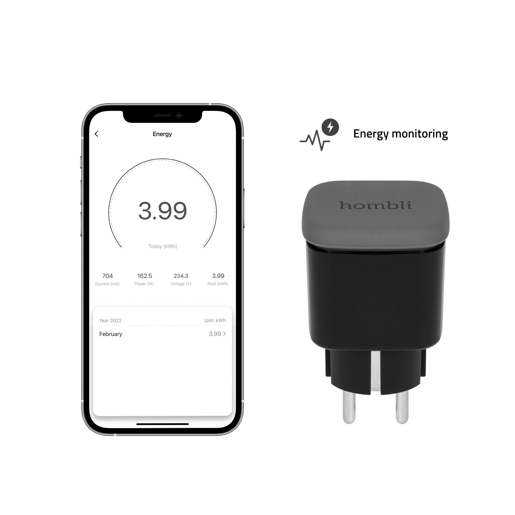Hombli smarte outdoor Steckdose Smart-Home-Zubehör
