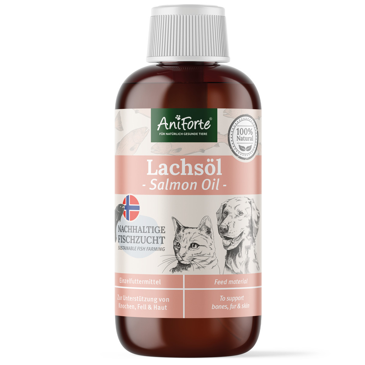 Aniforte Ergänzungsfutter & Aufzucht Aniforte Lachsöl 250ml