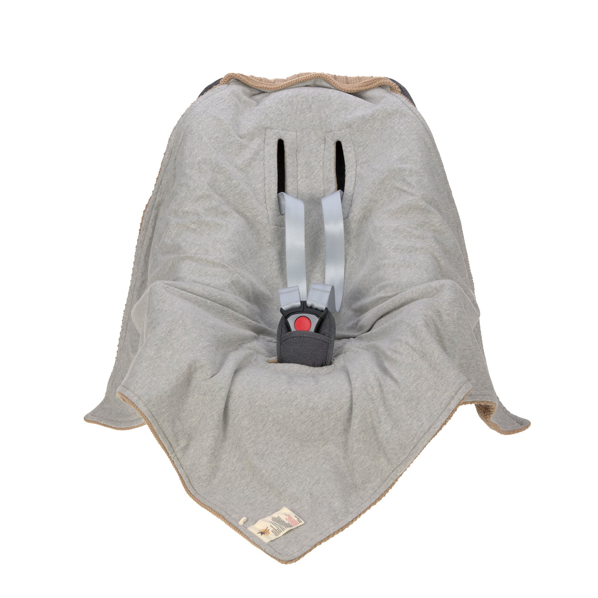 Einschlagdecke Baby - Bio Baumwolle, Sand