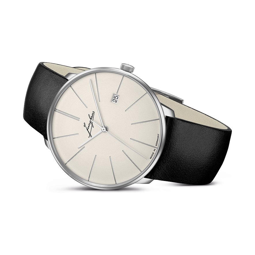 Junghans Unisexuhr Meister fein Automatic Signatur