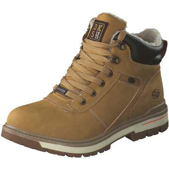 Dockers Schnür Boots in gelb