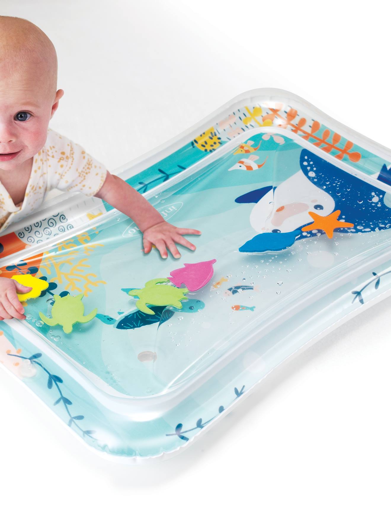 Infantino Wassergefüllte Baby Spielmatte INFANTINO - mehrfarbig