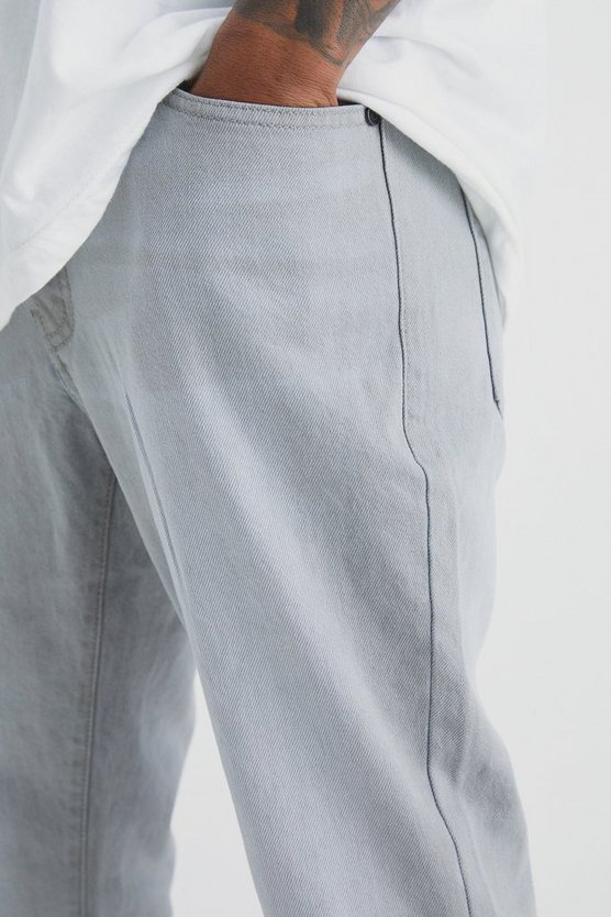 Slim-Fit Schlagjeans