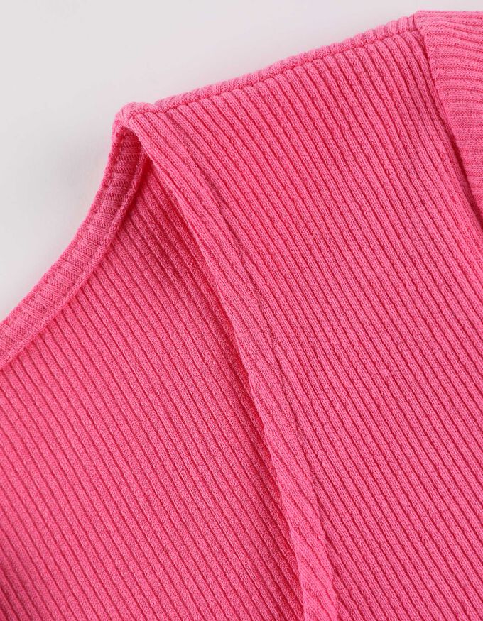 T-Shirt - Schlüsselloch-Ausschnitt