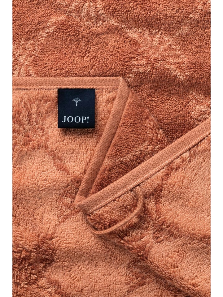 JOOP! JOOP! CLASSIC CORNFLOWER Handtuch 2er-Set 50x100 cm, Kupfer günstig kaufen 50 x 100 cm