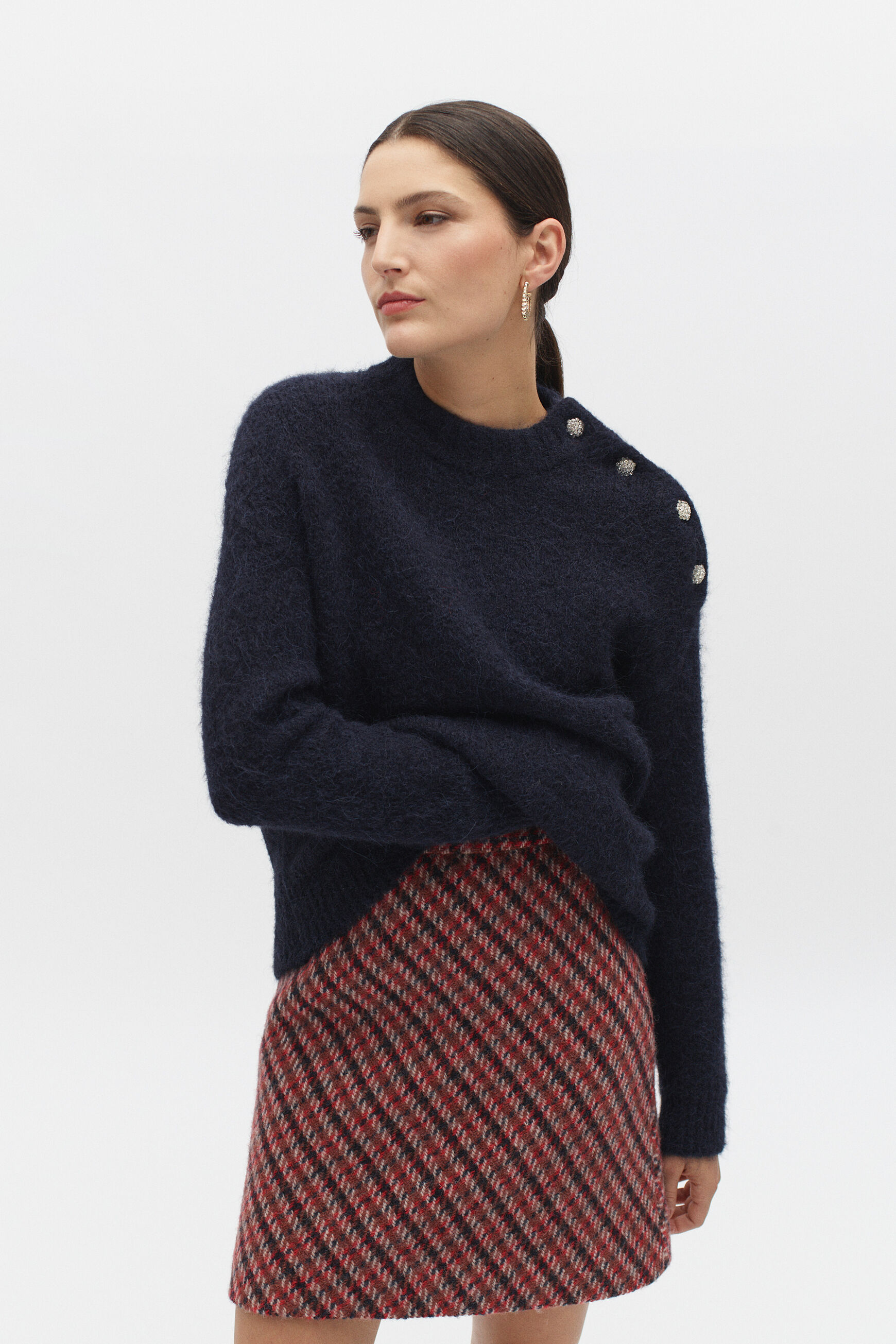pull grace bleu marine femme