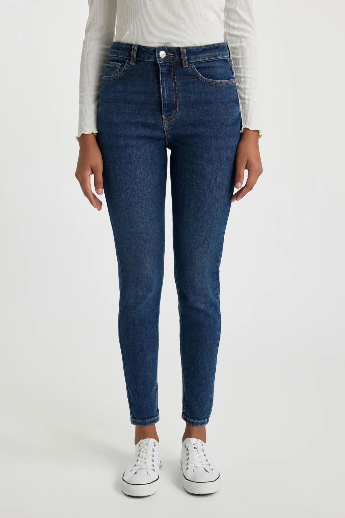 DeFacto  Skinny Jeans mit hoher Taille und schmalem Bein - Knöchellänge A6995ax23wn