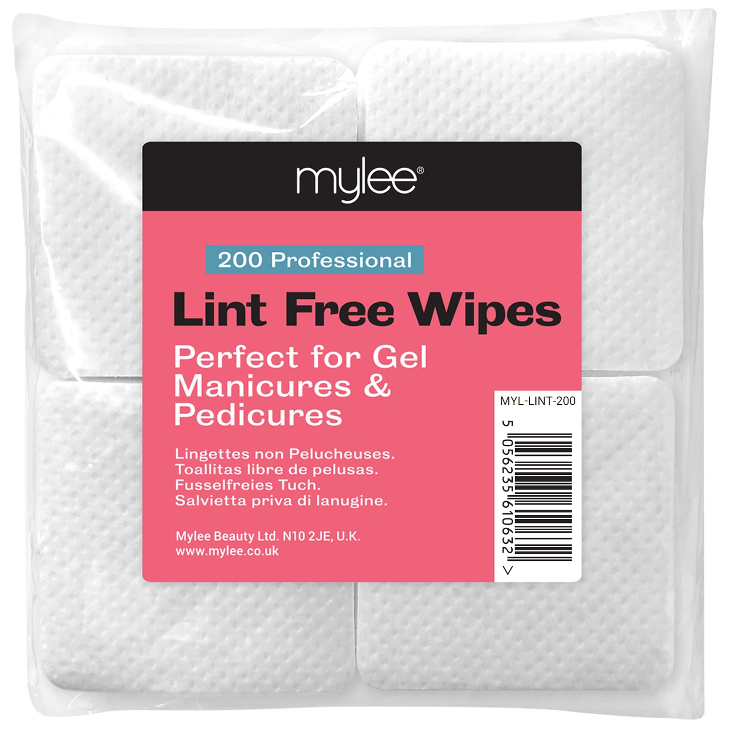 Fusselfreie Pads. 200 Stück
