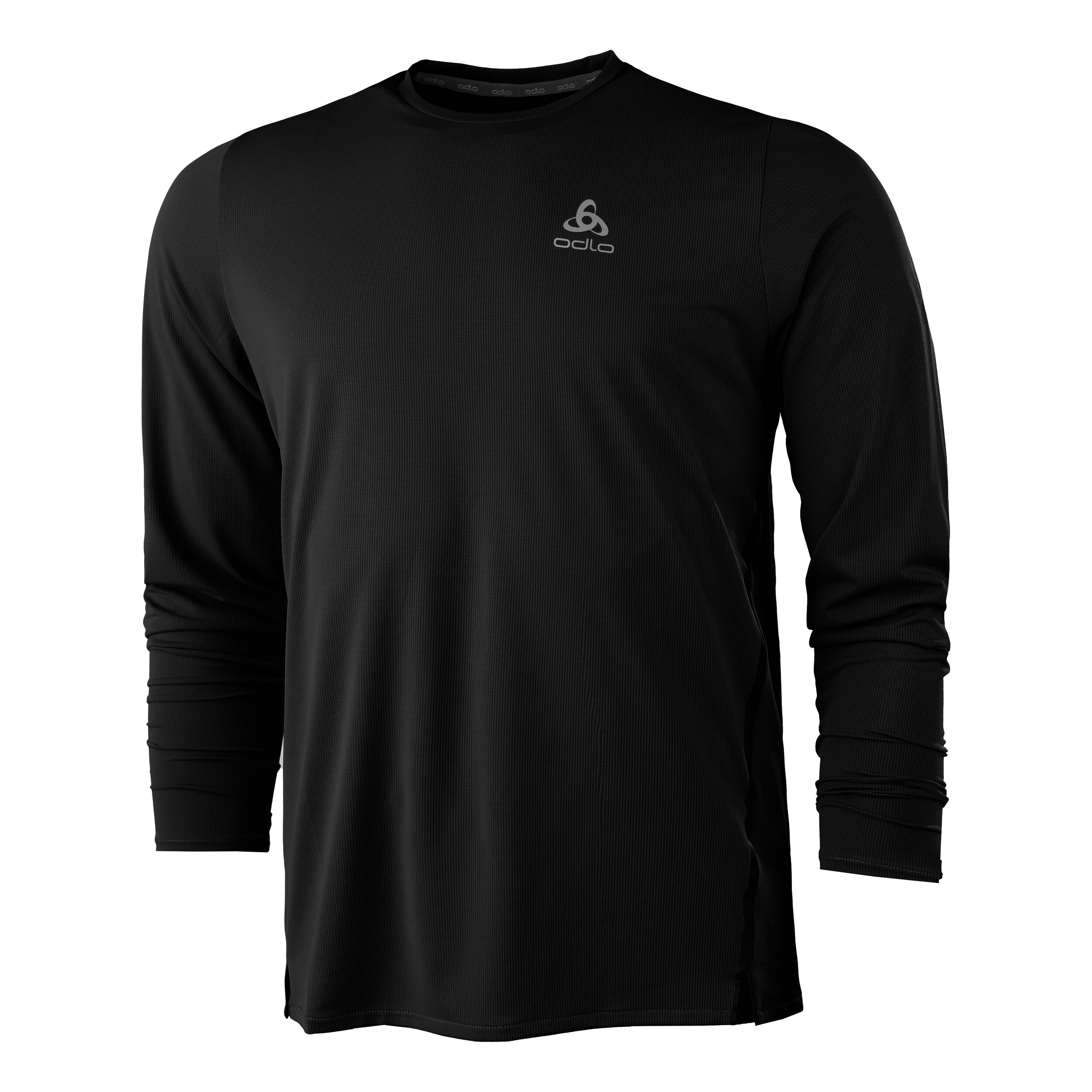 Zeroweight Chill-Tec Crew Neck Laufshirt Herren - Schwarz