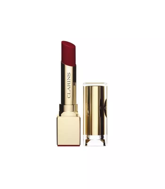 ROUGE ÉCLAT Le 1er Rouge à Lèvres Anti-Âge Clarins Couleur Satin