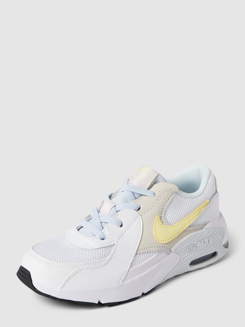 Sneaker mit Label-Details Modell 'Air Max Excee' in pastellgelb