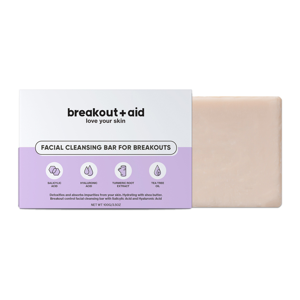 Breakout Aid Cleansing bar Traintemant de l'acnée