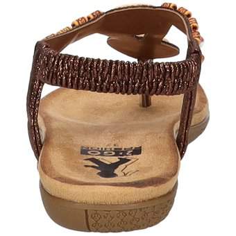 2Go Fashion Sandale in braun