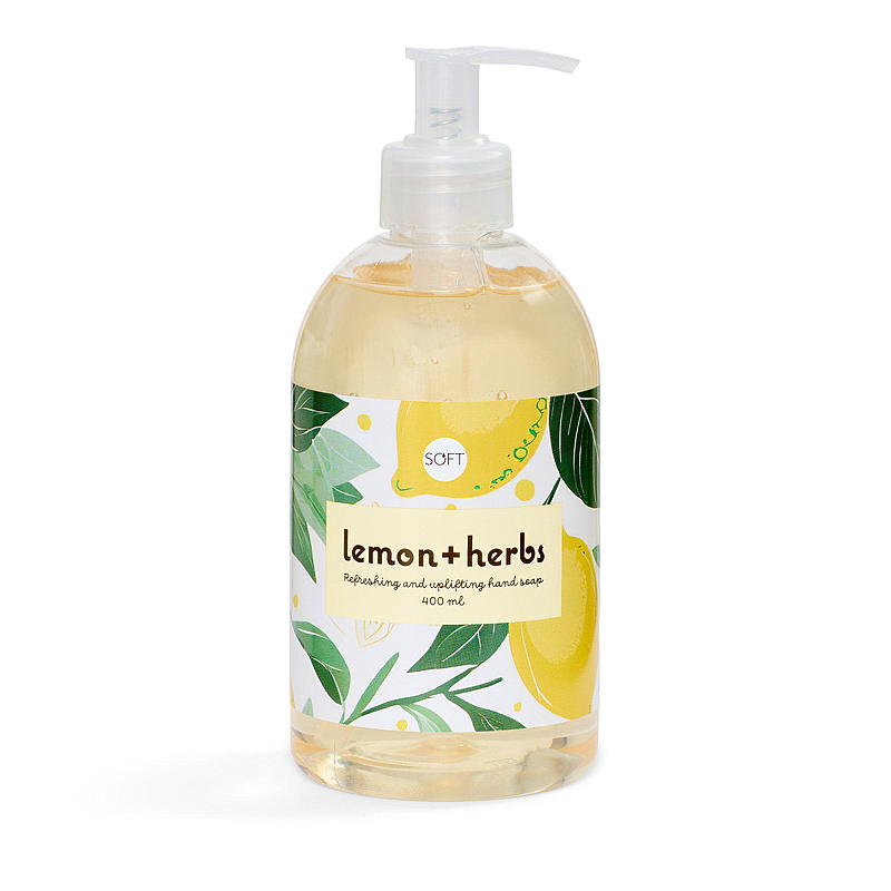 Soft Håndsåpe 400 ml Lemon herbs