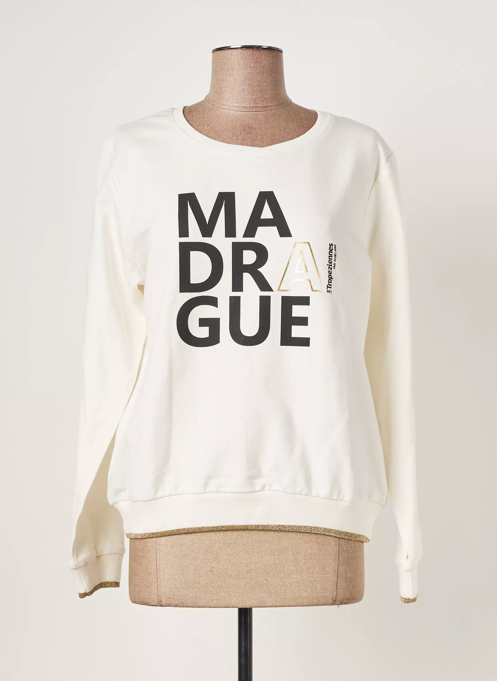 Les Tropeziennes Par M Belarbi Sweats Femme couleur beige