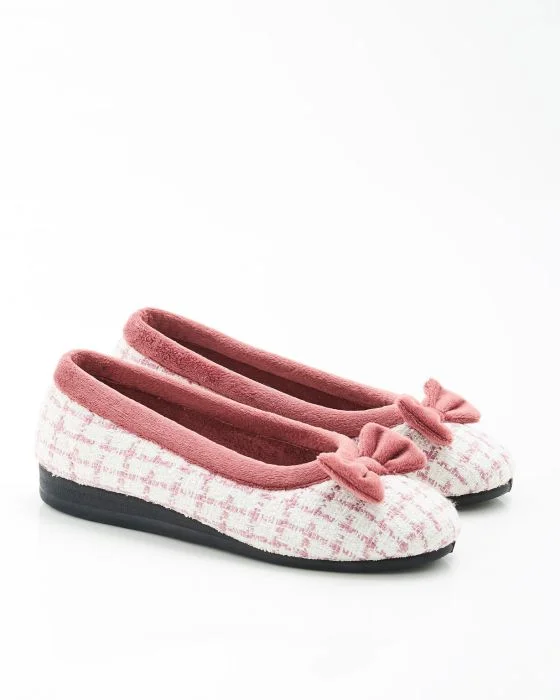 Ballerines velours fourrées Thermolactyl