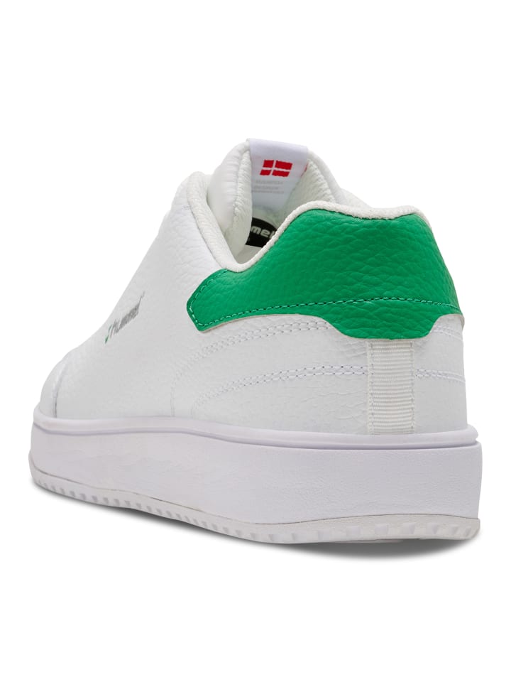 Hummel Hummel Schnürsenkel Sneaker Match Point Erwachsene in WHITE/GREEN günstig kaufen 44