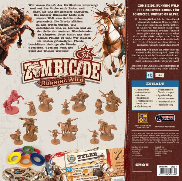 Zombicide: Undead or Alive - Running Wild (Erw.)