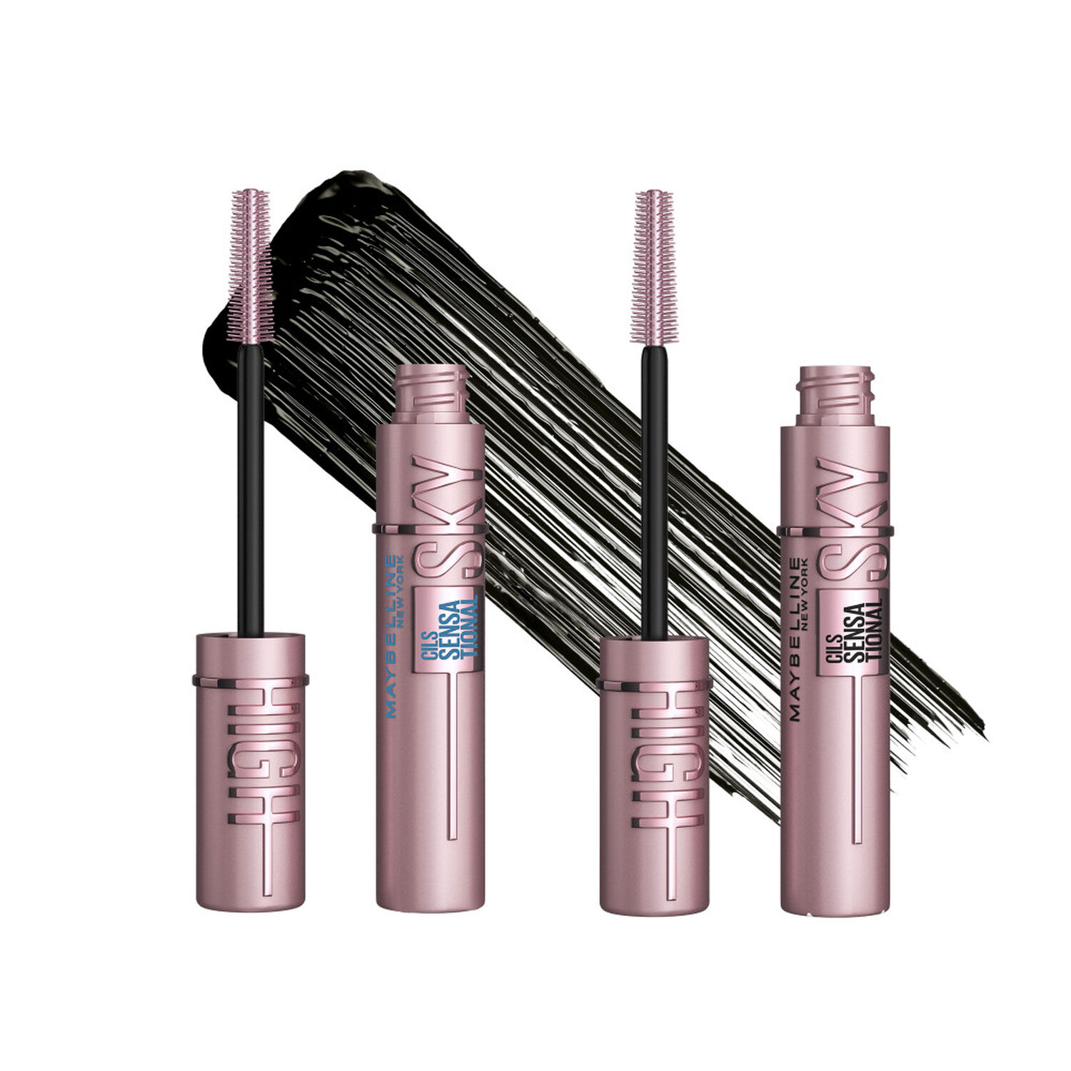Maybelline New York Sky High Lot Mascaras Sky High + Sky High Waterproof