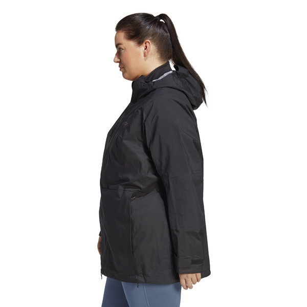 W TERREX XPLORIC RAIN.RDY JACKET PLUS SIZE Damen - Regenjacke