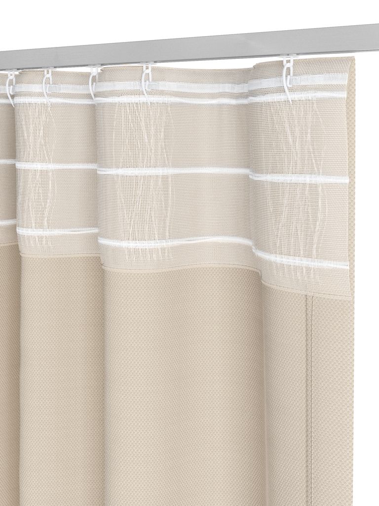 ROXEN Zasłona ROXEN 1x140x245cm beżowa