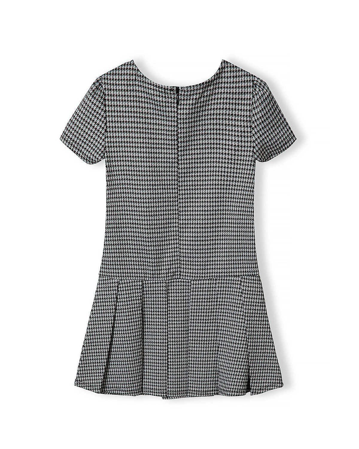 Kleid mit Hahnentrittmuster für Mädchen (3-14y)