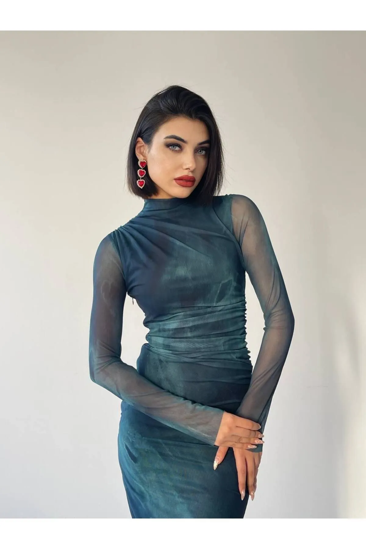Linda Fashion  TM Linda Fashion Tüllkleid Marineblau