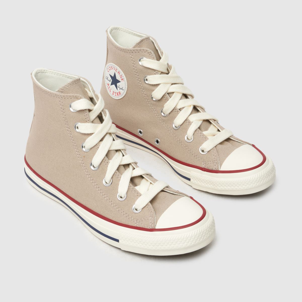 Converse All Star Hi cipők világosszürke színben