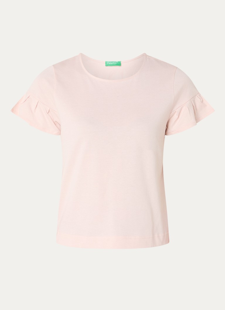 Benetton T-shirt with ruffles