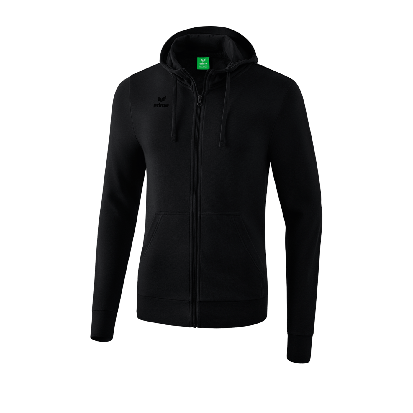 Erima Basic Kapuzenjacke Schwarz