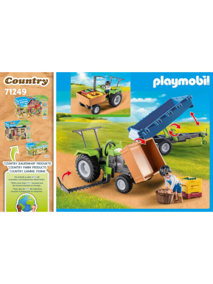 Playmobil Spielset Country 71249 Traktor mit Anhänger günstig kaufen onesize