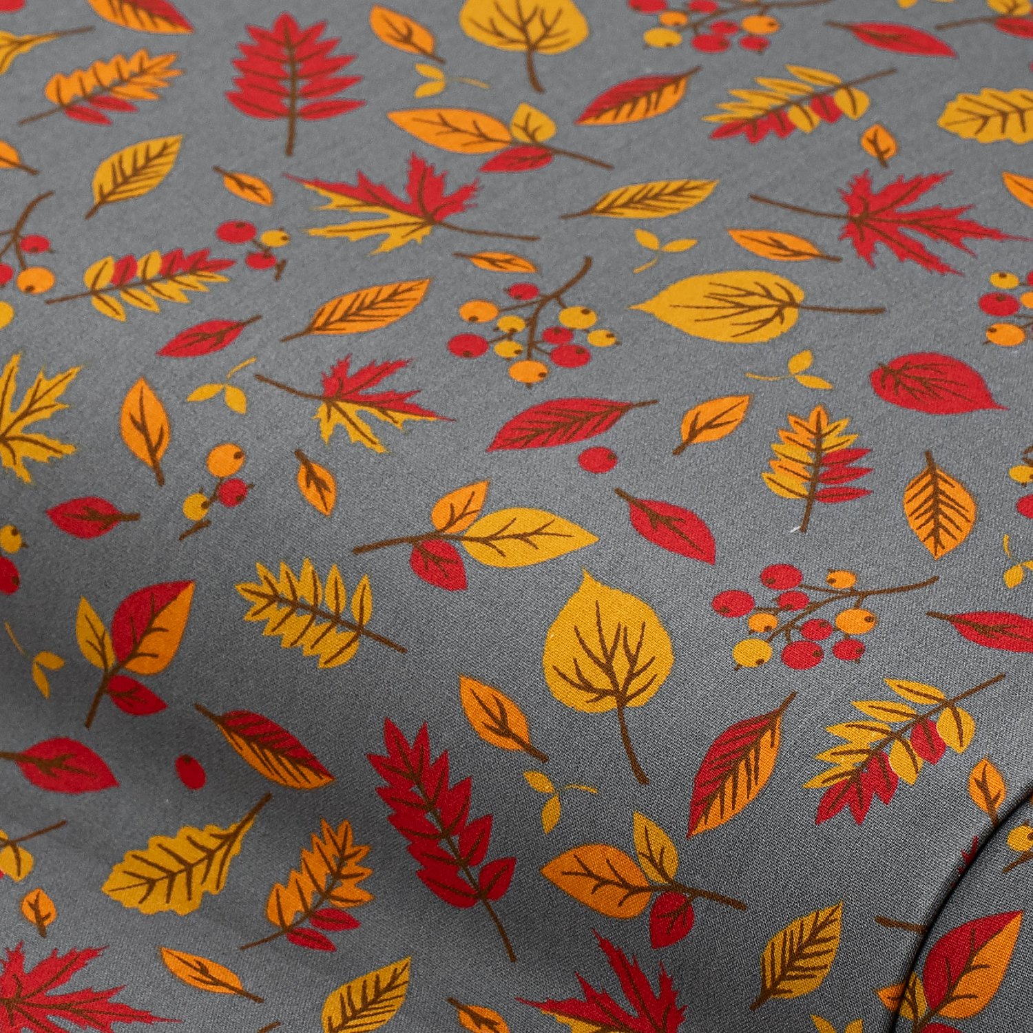 Baumwollstoff Herbstlaub 