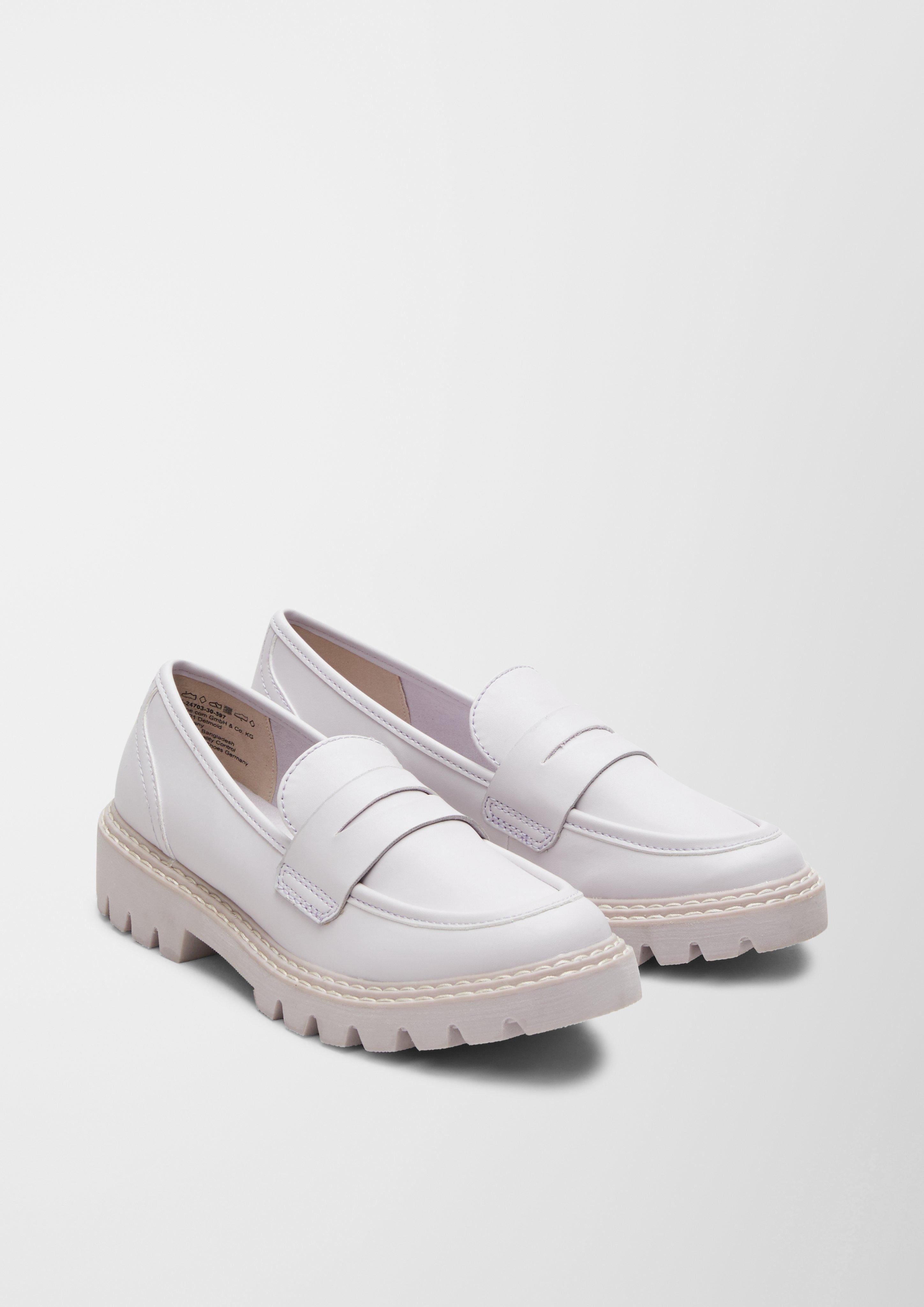 Loafer in Leder-Optik  6007346-597