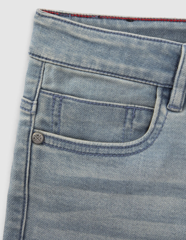 Jean SLIM bleu gris garçon