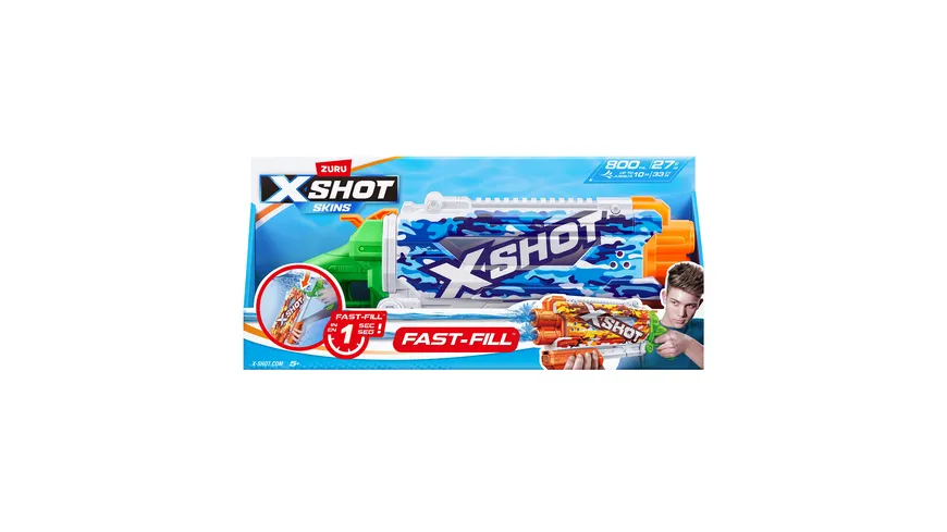 XSHOT Water - Fast-Fill Skins Pump Action Wasserblaster