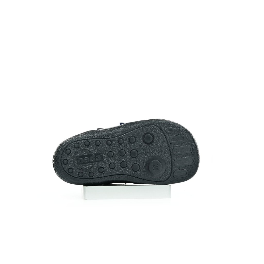 Beda Navy (BFN 170060/W/M/NL/OK) ganzjährige Barfußschuhe