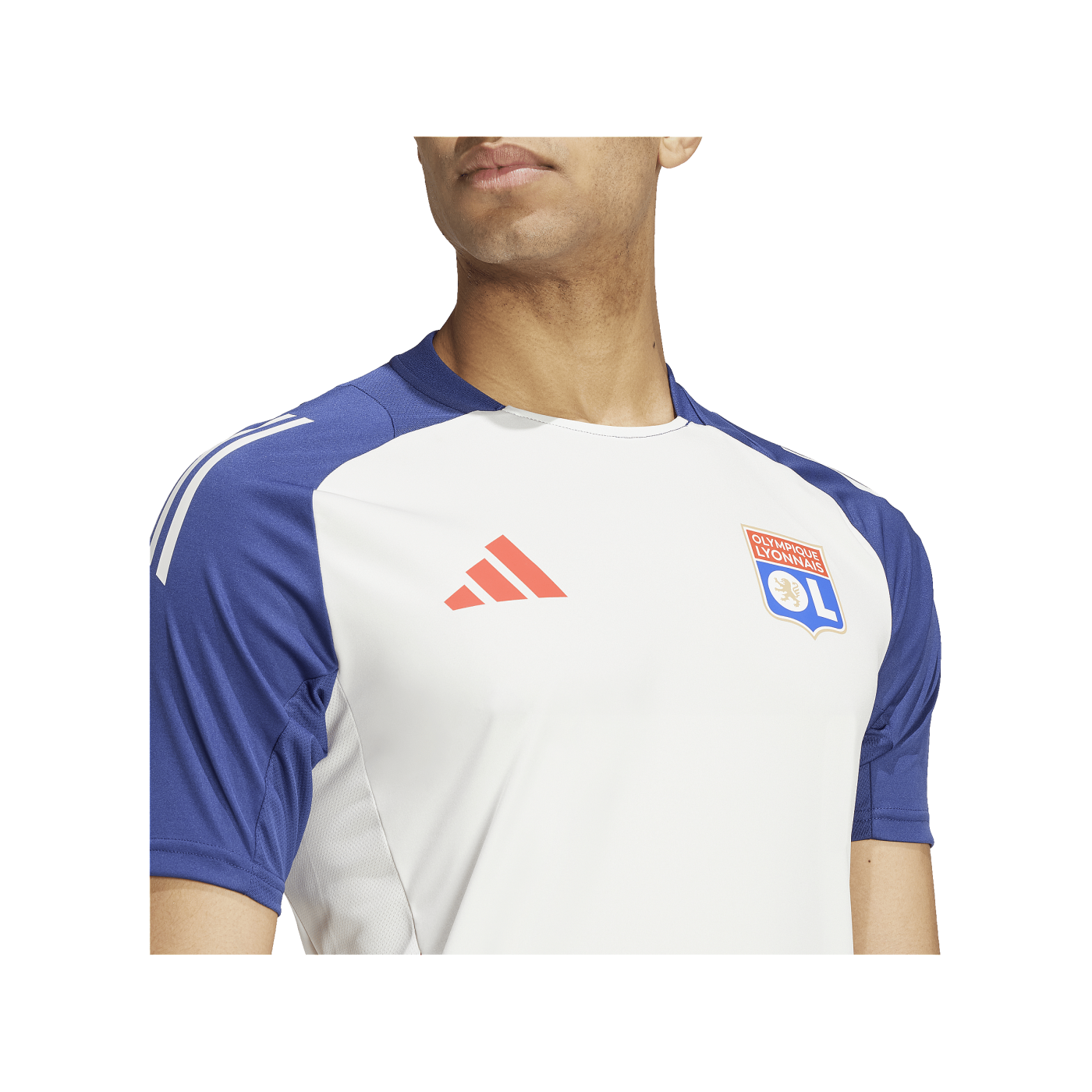 adidas Olympique Lyon Trainingsshirt White