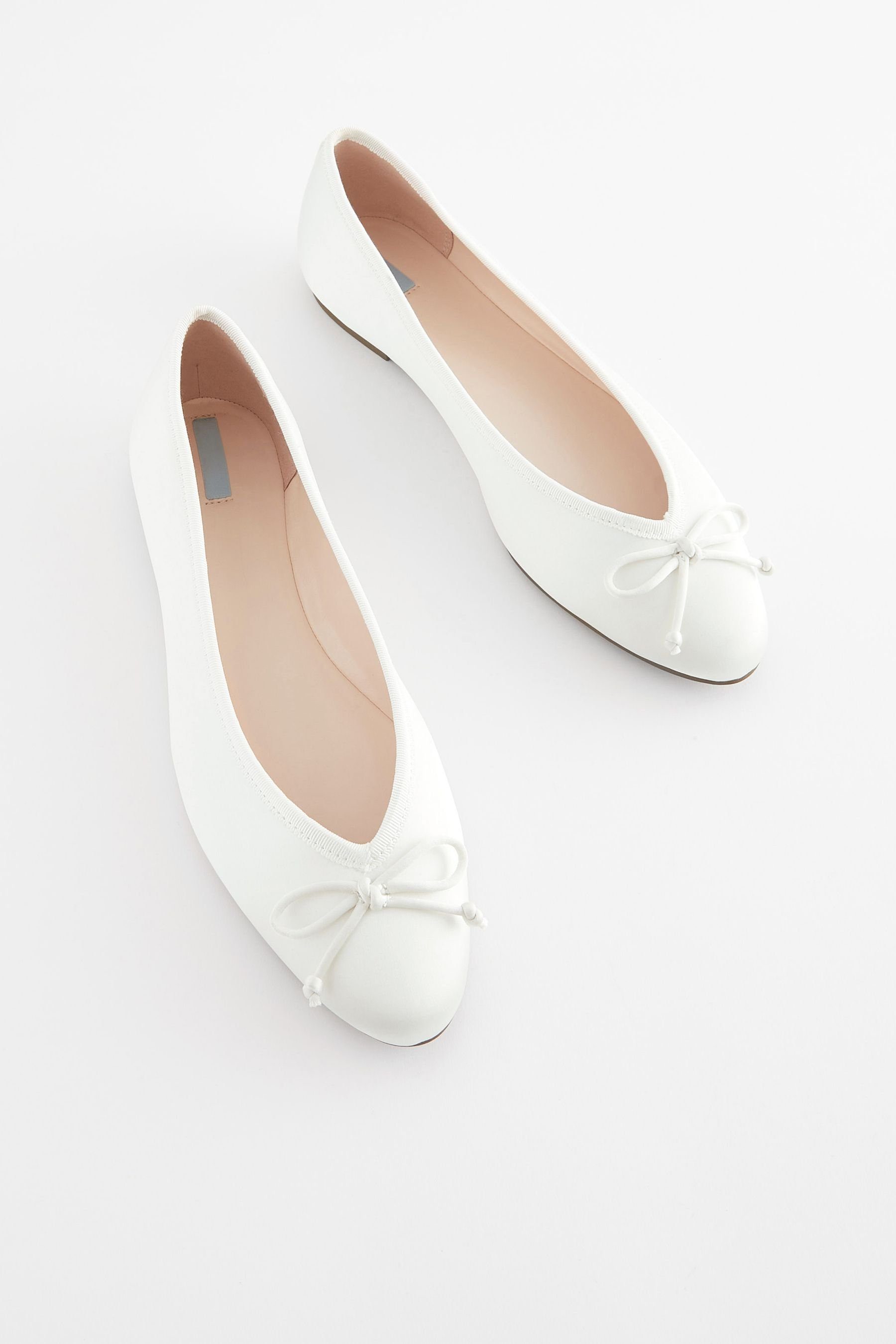 Next Hochzeitsschuhe Braut-Ballerinas aus Satin Ballerina (1-tlg)