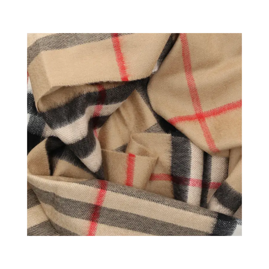 Burberry - Schal 8076576 GIANT CHECK Kaschmir - beige