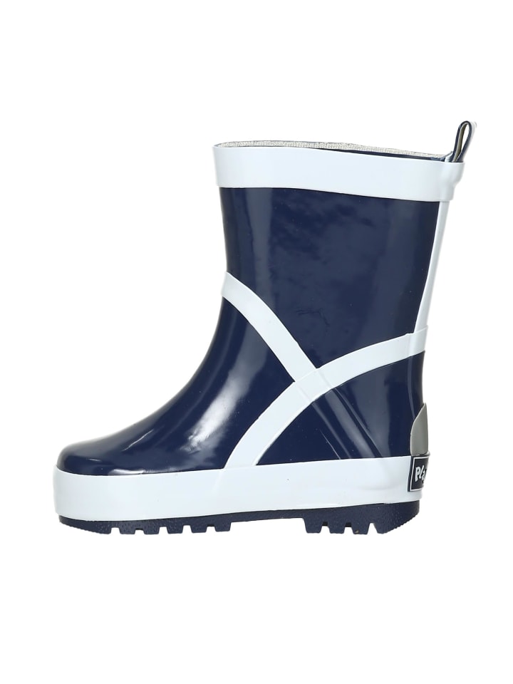 Playshoes Gummistiefel uni in Marine günstig kaufen