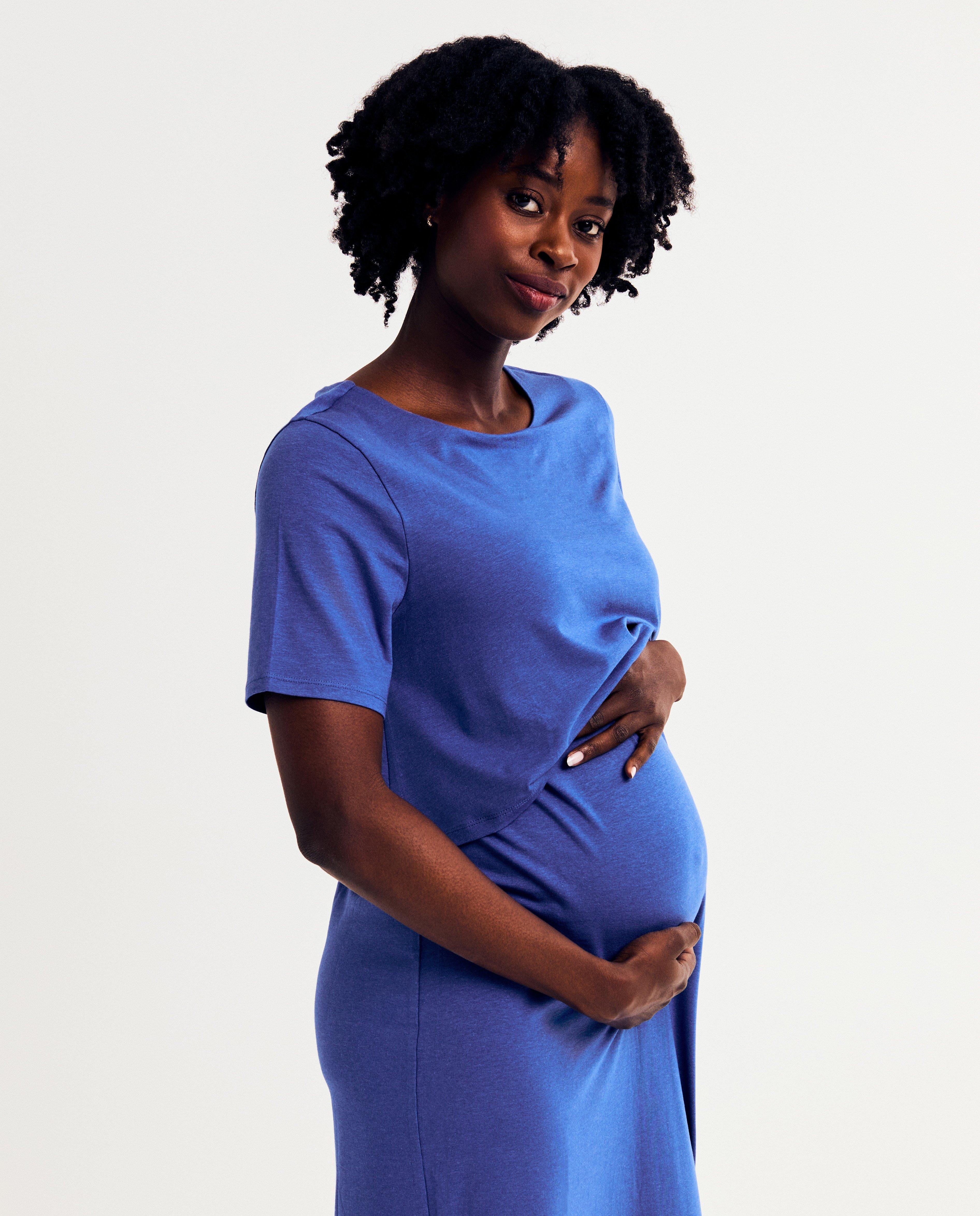 Atelier Maman Blue kismama ruha kék